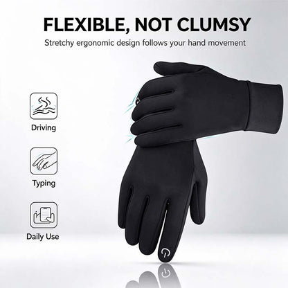 🔥LAST DAY 75% OFF ✨ Winter Gloves Women Men Gloves Liners Thermal Warm Touch Screen