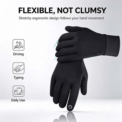 🔥LAST DAY 75% OFF ✨ Winter Gloves Women Men Gloves Liners Thermal Warm Touch Screen