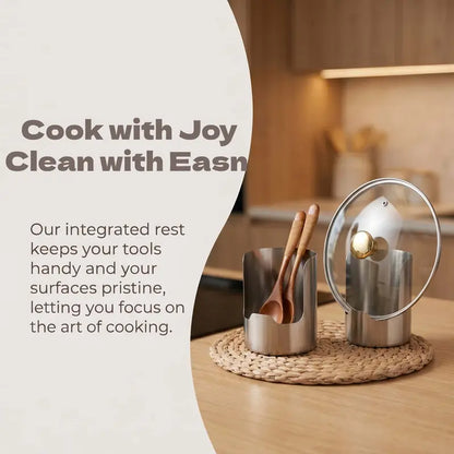 🔥LAST DAY 70% OFF ✨Thickened Stainless Steel Utensil Organizer, Rust Resistant Easy to Clean