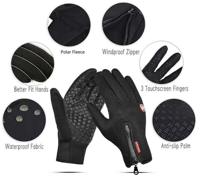 🔥LAST DAY 50% OFF ✨Waterproof Touchscreen Gloves for Outdoor Working