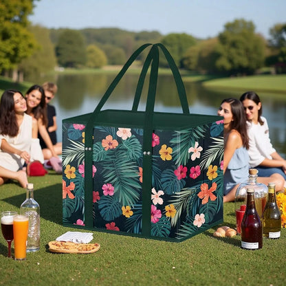 Thickened reusable shopping bag (foldable, sturdy, waterproof) 🛒✨