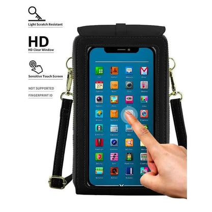 💞LAST DAY 75% OFF ✨👜📱Larnto® Simple and elegant women's touchscreen crossbody phone wallet Upsell
