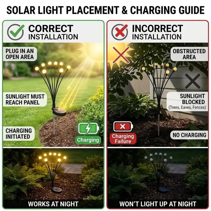 🔥Lasy day 49% OFF-🔥IP65 Waterproof Solar Powered Firefly Light