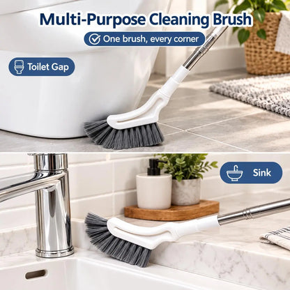 🔥LAST DAY 50% OFF ✨ Telescopic Crevice Cleaning Brush – Long Handle Gap Cleaner for Bathroom, Toilet, Floors & Windows