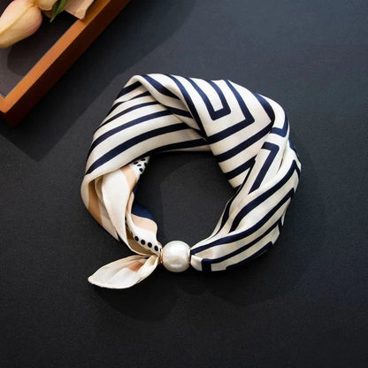 🏆25K+ SOLD 🔥2026 HOT SALE ✨ Effortless Glamour: Pop-On Pearl Necklace Scarf 🧣
