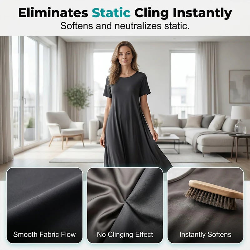 👔Hot Sale 49% OFF✨Instant wrinkle release – no iron, travel-ready, static-free & fresh