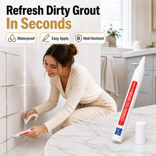 🔥✨LAST DAY 50% OFF ✨Anti-mould and waterproof joint pen for ceramic tiles