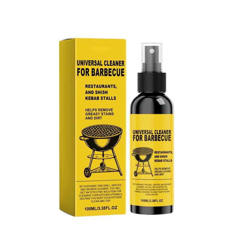 🔥🧽 Heavy-duty BBQ cleaner – dissolves carbon, grease, and baked-on grime!