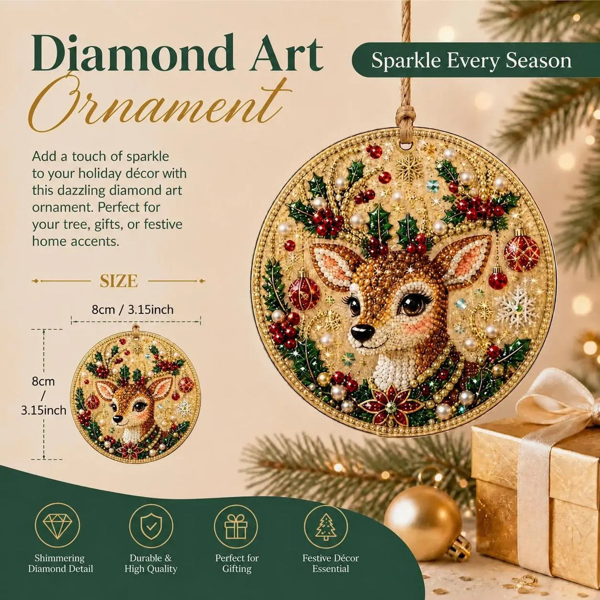 🔥LAST DAY 50% OFF ✨DIY Diamond Painting Kit For Relaxing Creativity