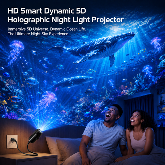 5D Galaxy Ocean Projector for Bedroom 💖💖