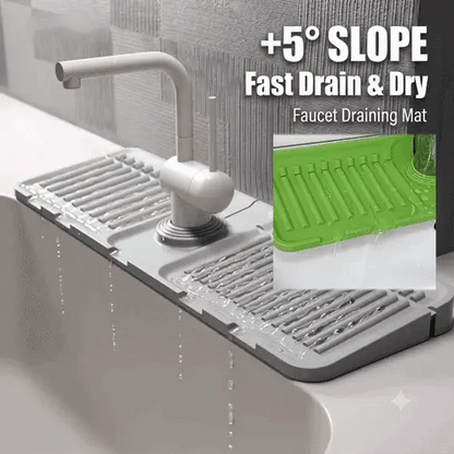 🔥 Hot Sale 50% OFF 🔥BVJ®Minimalist Auto-Draining Silicone Sink Mat