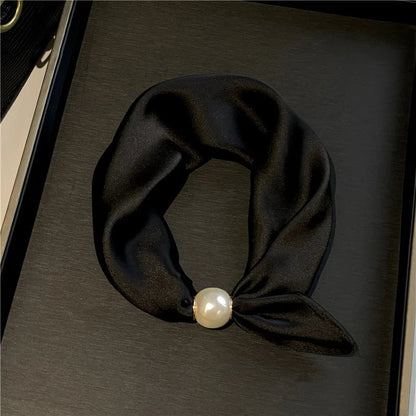 🏆25K+ SOLD 🔥2026 HOT SALE ✨ Effortless Glamour: Pop-On Pearl Necklace Scarf 🧣