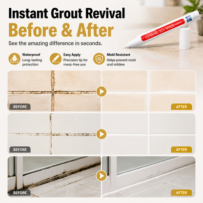 🔥✨LAST DAY 50% OFF ✨Anti-mould and waterproof joint pen for ceramic tiles
