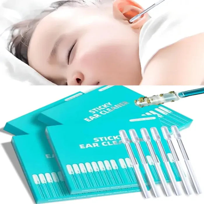 🛒💨Ear Cleaning Tool Stick Earwax Remover Sticks Ear Pick.1 Pack for 24 Sticks