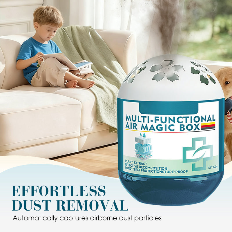 🔥Limited-Time Pre-Sale⏰IVOSOMA® Indoor Air Purification Dust Removal Magic Box🏠🌿