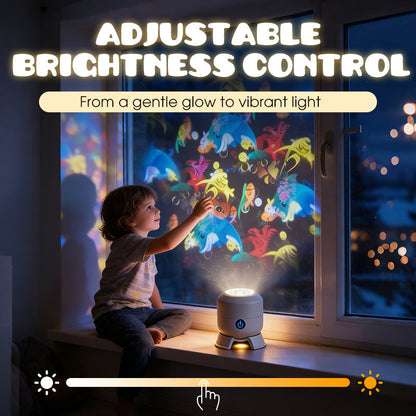 🥳2026 HOT SALE🥳3-Theme Dynamic Rotating Light Projector🌙✨