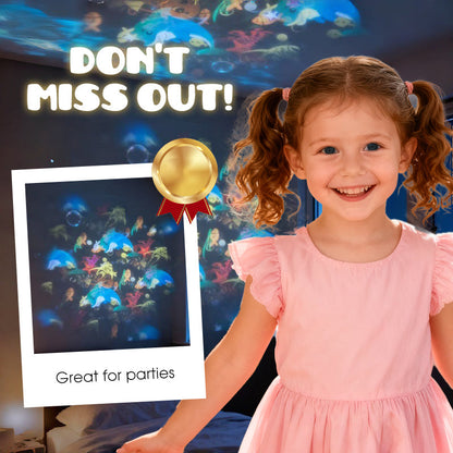 🥳2026 HOT SALE🥳3-Theme Dynamic Rotating Light Projector🌙✨