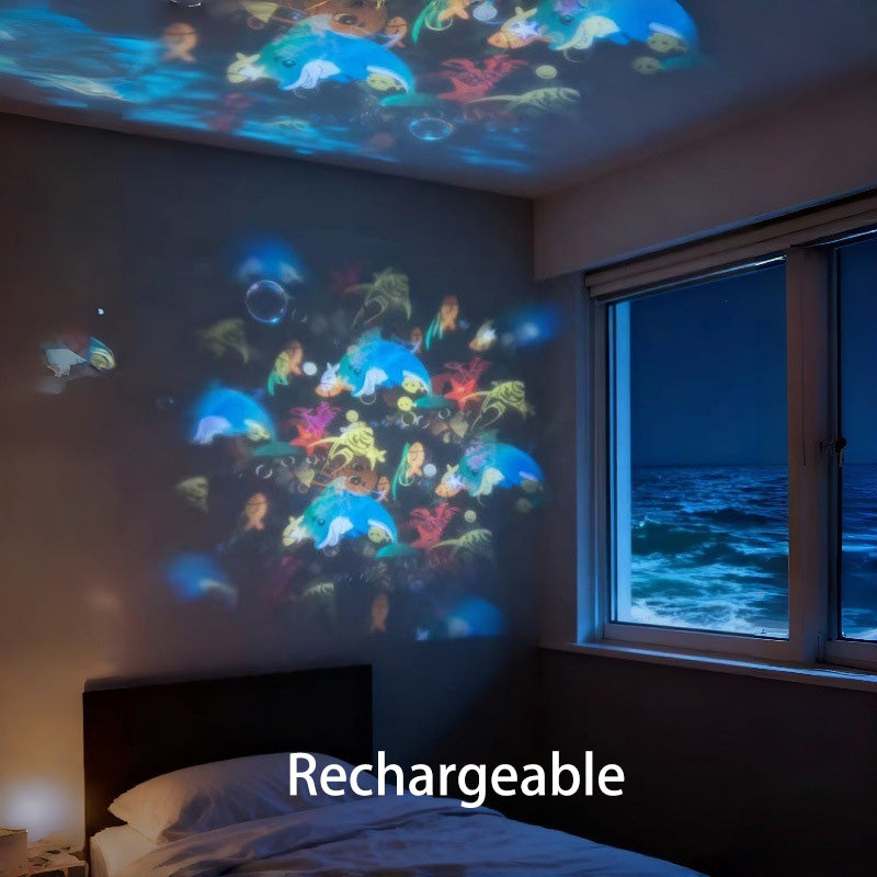 🥳2026 HOT SALE🥳3-Theme Dynamic Rotating Light Projector🌙✨