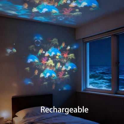 🥳2026 HOT SALE🥳3-Theme Dynamic Rotating Light Projector🌙✨