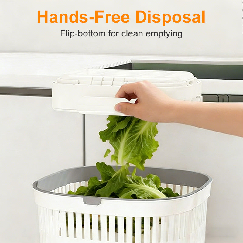 Fold-Flat Space-Saving Sink Strainer