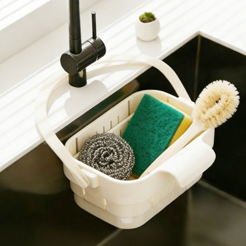 Fold-Flat Space-Saving Sink Strainer