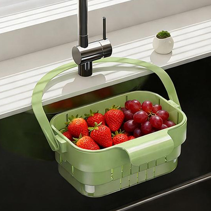 1x Strainer Basket - Green