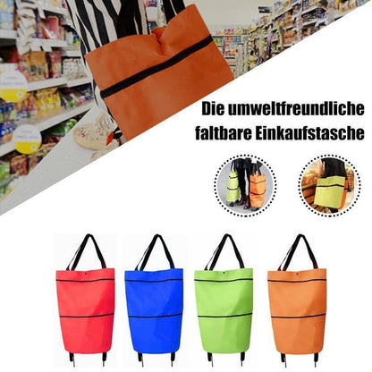 Dobryla®🔥HOT SALE 50% OFF🔥Foldable 2-in-1 Shopping Bag