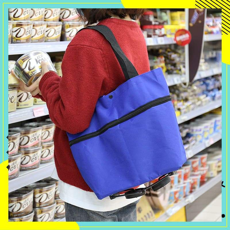 Dobryla®🔥HOT SALE 50% OFF🔥Foldable 2-in-1 Shopping Bag