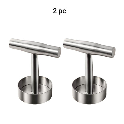 🔥LAST DAY 50% OFF ✨🥩Steak Press Round Patty Mold | Food‑Grade 304 Stainless Steel Burger Patty Maker