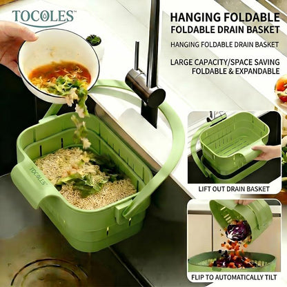 🔥💕LAST DAY 50% OFF ✨Foldable Hanging Colander